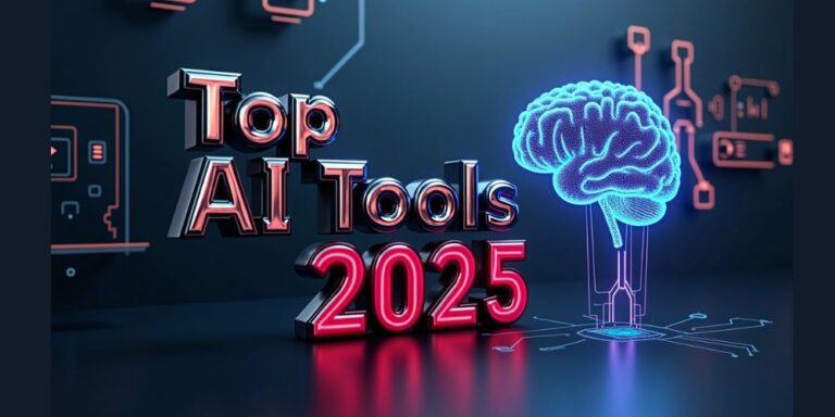 Image shown as Top AI tools in 2025