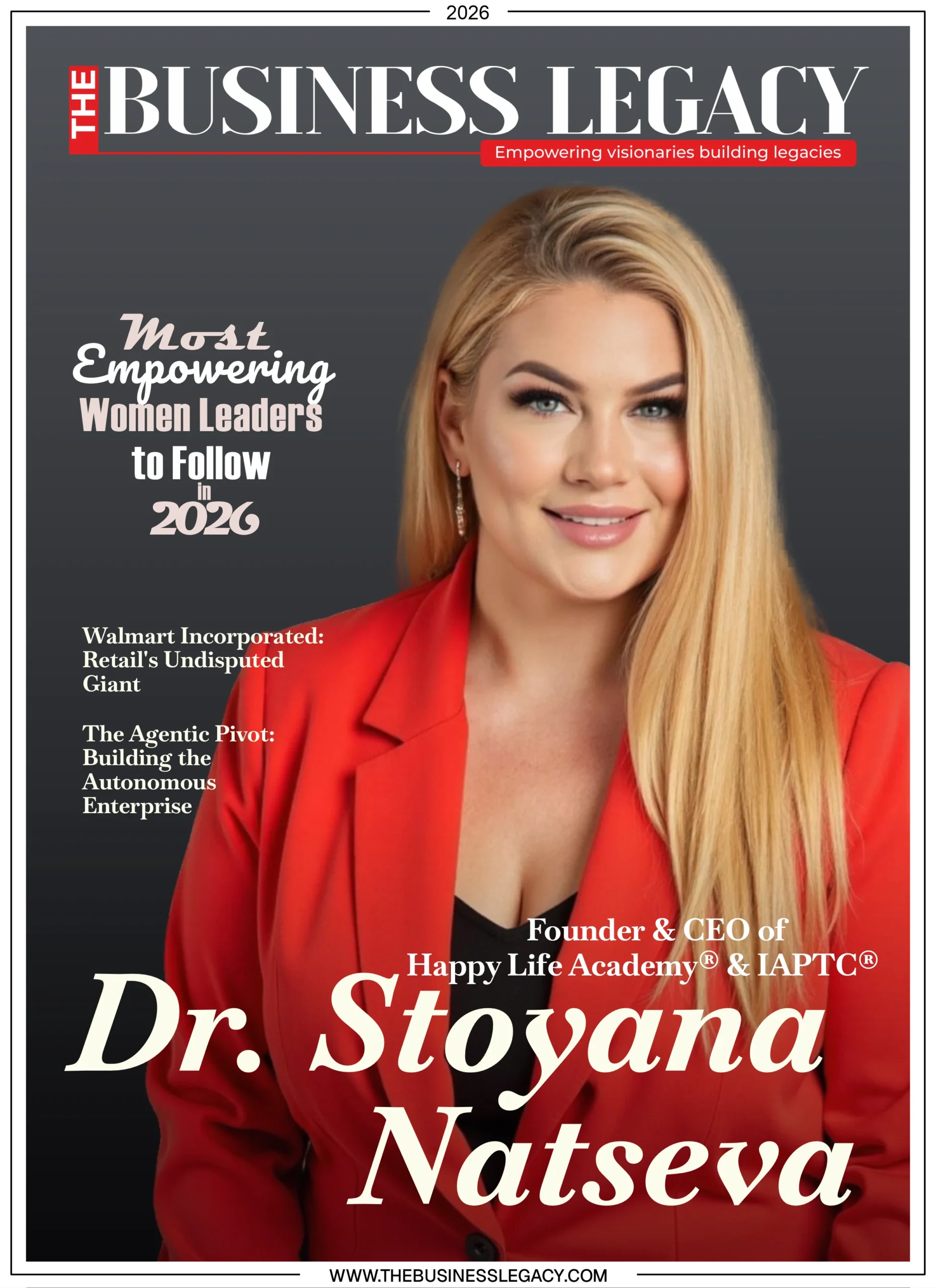 Dr. Stoyana Natseva: Most Empowering Women Leader to Follow in 2026