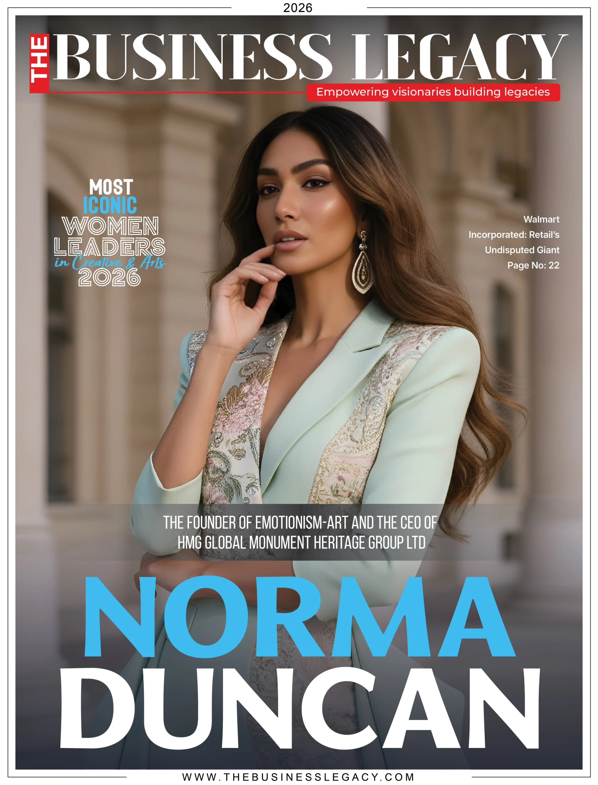 Norma Duncan as Most Iconic Women Leaders in Creative arts in 2026